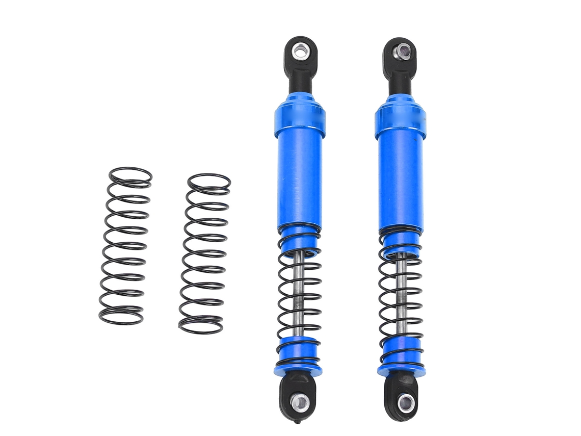 Juego De Amortiguadores De Aceite De Aluminio De 95 Mm Para Coches Rc Scx10 1/10 - Azul