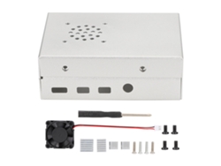 Carcasa de aluminio para Raspberry Pi 4b (disipación de calor, protección)