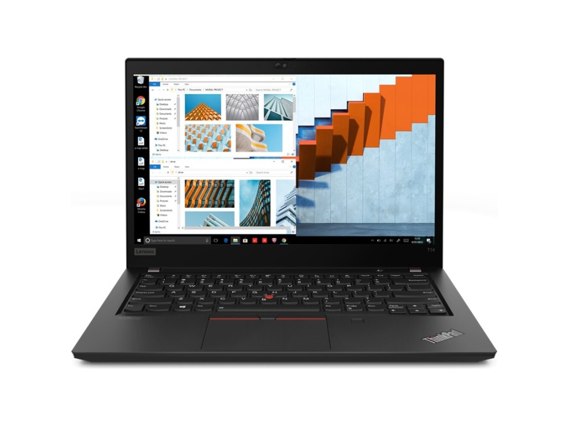 Portátil Lenovo Thinkpad T14 G4 I5-1345u, 16gb, 256gb, 14"wuxga, 16gb, 256gb, 14"wuxga, Touchscreen, Portugués (reacondicionado Marcas Mínimas)