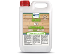 Aceite de Linaza CON SECANTE para la Madera 25 L BRICOSALVAJE, Teja, Terrazo aplicación fácil, 100% ecológico
