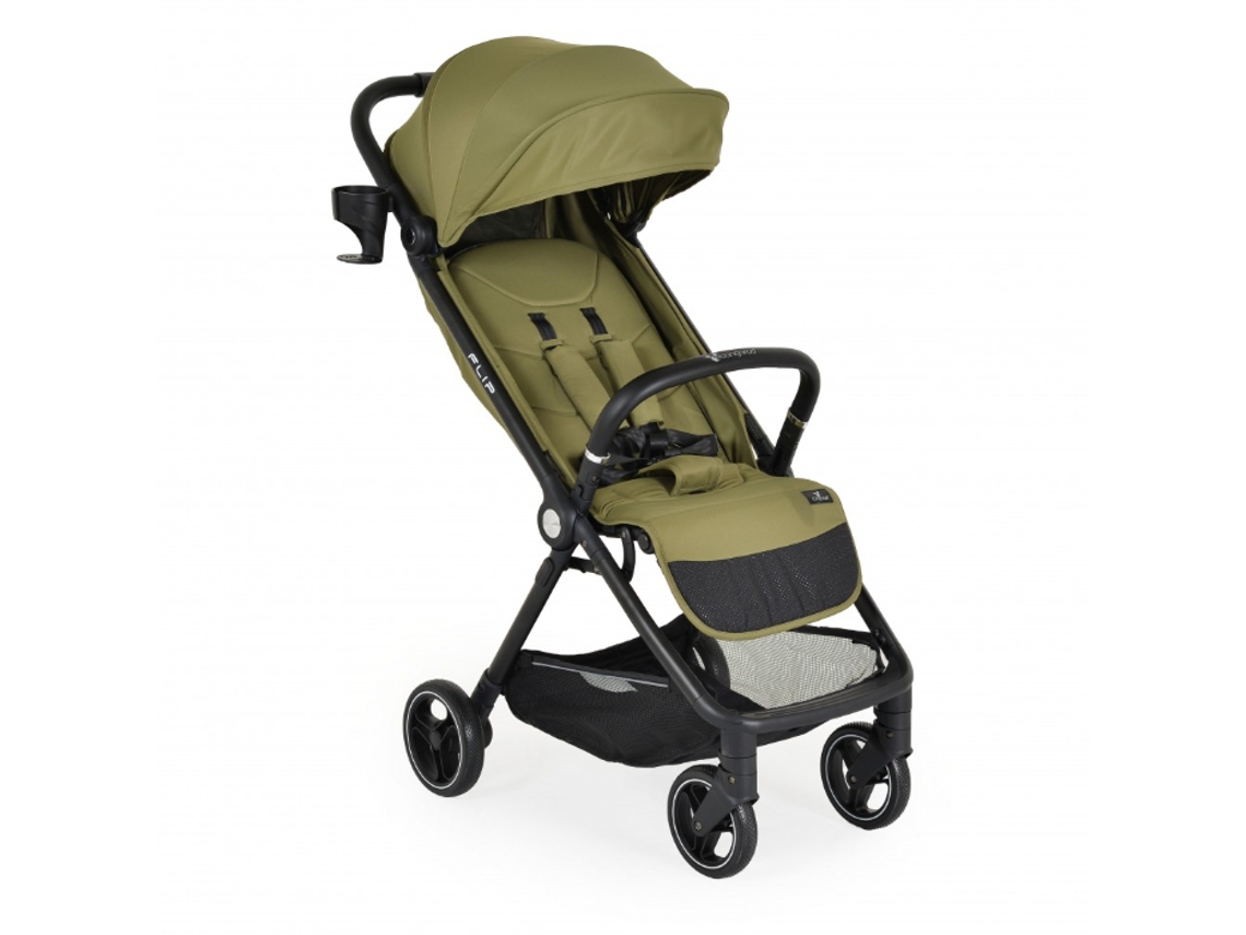 Cochecito de bebé CANGAROO Flip verde bosque