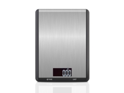 Báscula electrónica digital de cocina para cocinar y hornear, graduación precisa de 10 kg/1 g Eifson (negra)