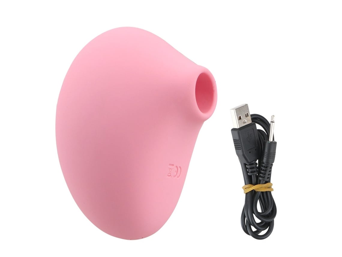 Mini Vibrador De Masaje De Succin Recargable Por Usb Con 10 Modos Para Mujeres (rosa) Yizhood