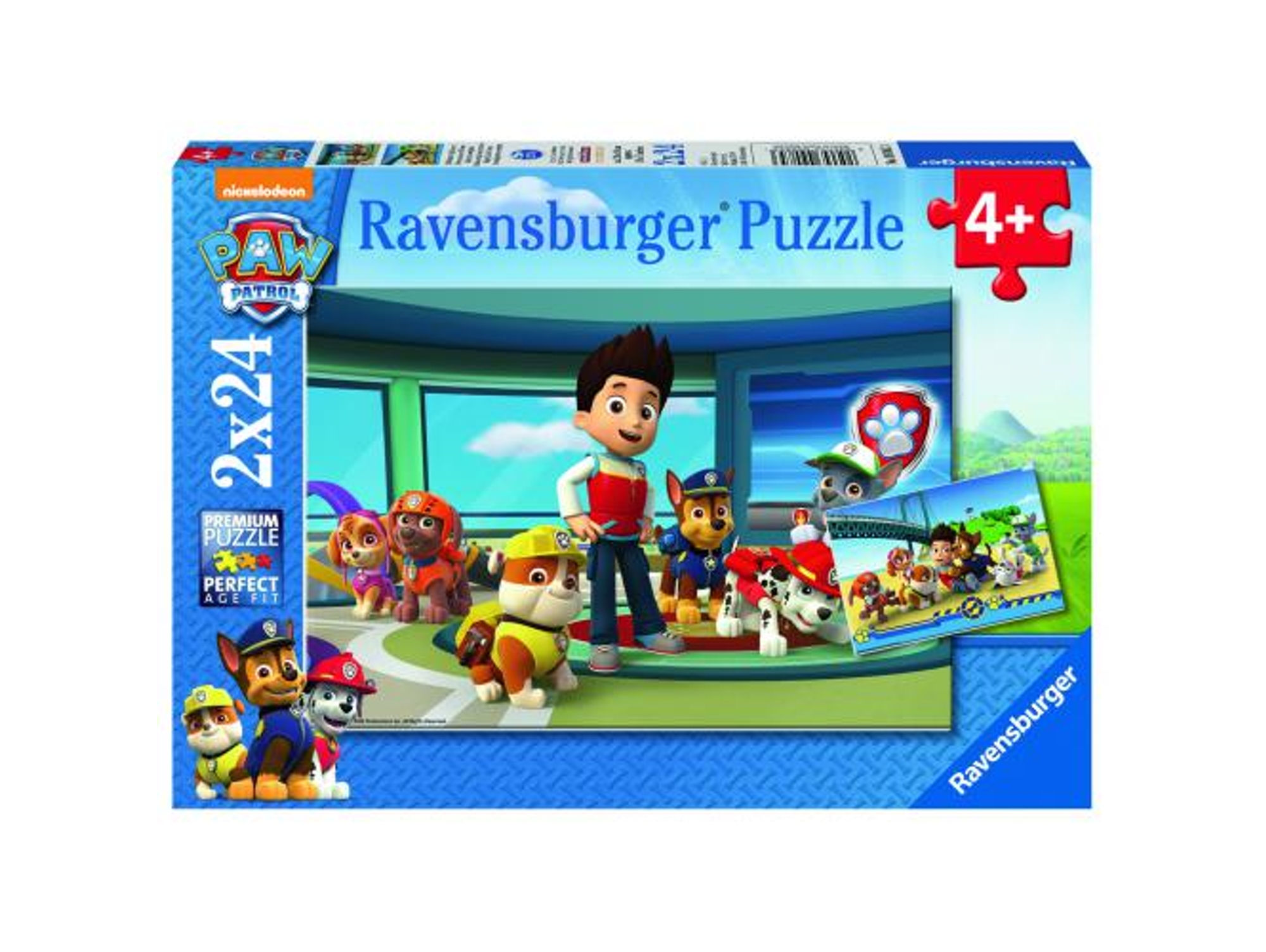 Conjunto de Puzzles RAVENSBURGUER Patrulla Canina (48 Piezas)