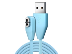 Cargador para Shokz As800/s803/s810, cable magnético USB Eifson (azul/1 m)
