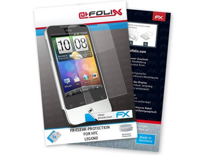 Protector de Pantalla HTC Legend ATFOLIX FX-Clear