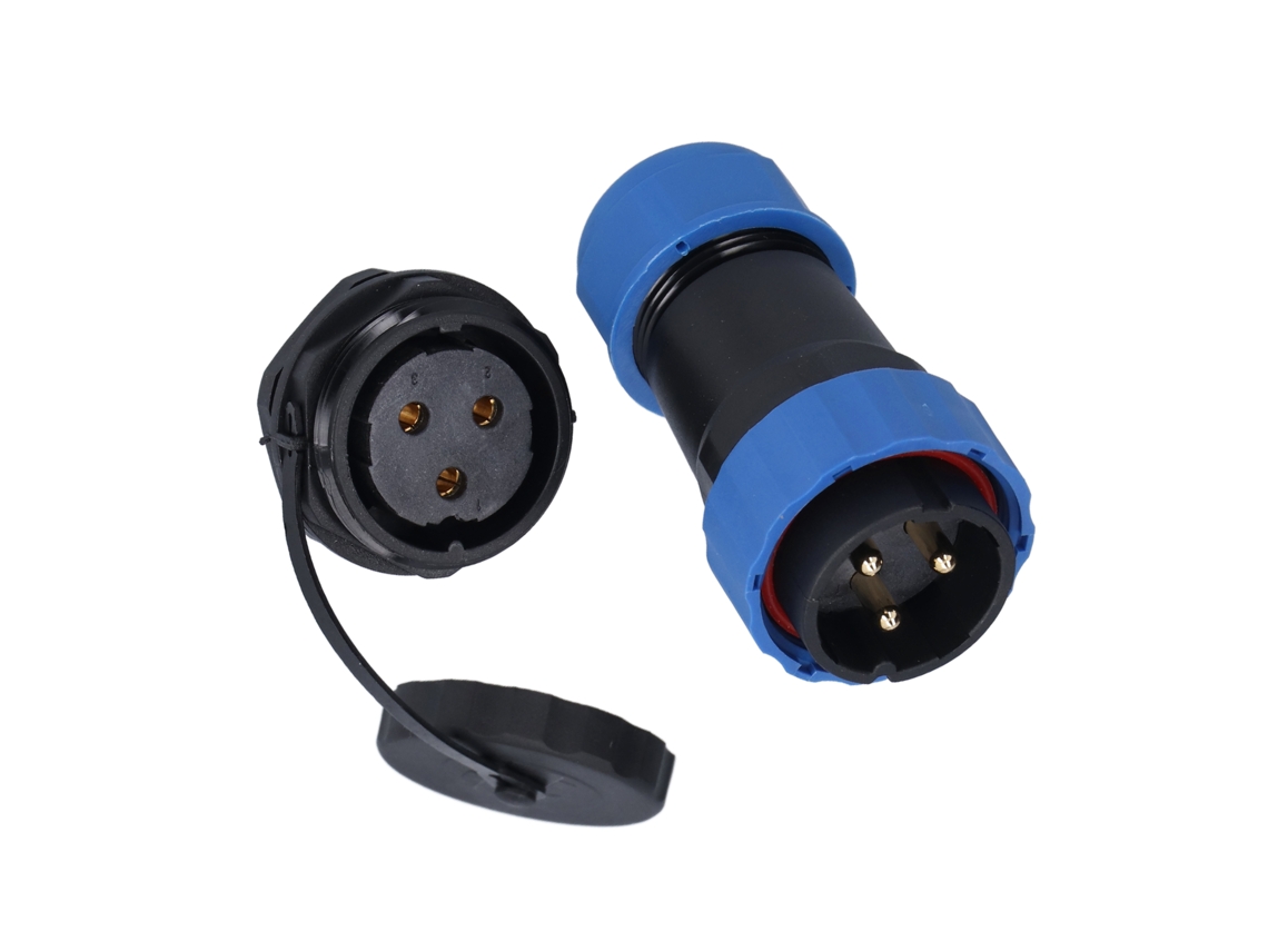 2026-as-conector Impermeable Ip68 Chapa Posterior Socket Aviónica 380v 45a Cable Sp283 Pin