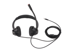 Fone De Ouvido Telefônico Binaural Rj9 Com Microfone Anti-ruído Para Telefone Fixo E Celular Centro De Chamadas