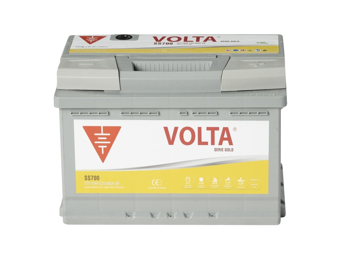 Batería de Coche VOLTA Start Stop EFB 70Ah 680A SS700D