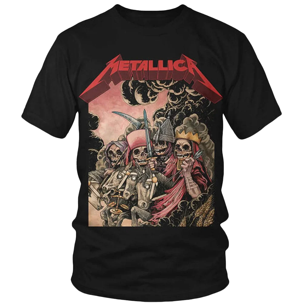 Metallica "the Four Horsemen" T-shirt Unisex Rockinstone Size:m