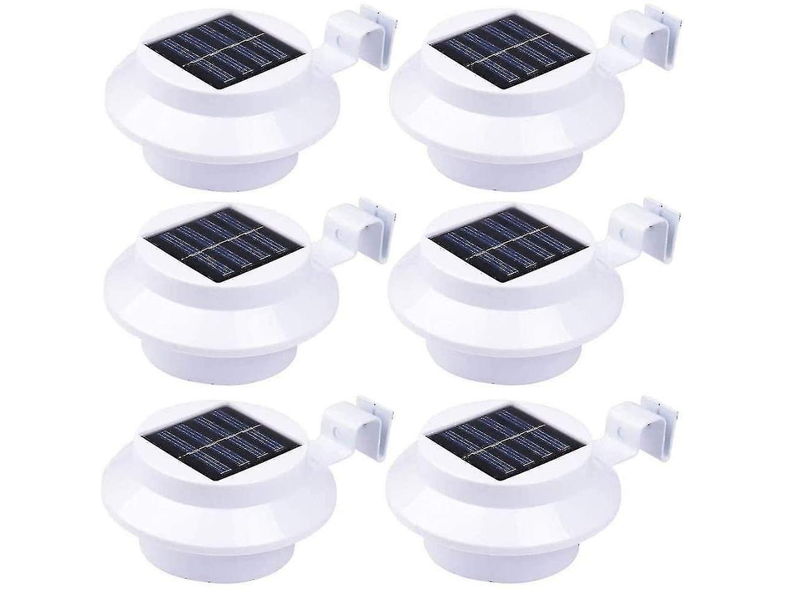 Luces Solares Para Exteriores, Iluminación Automática Al Amanecer Y Al Anochecer Para Ahorrar Energía, Material Abs Duradero Resistente A La Intemperi
