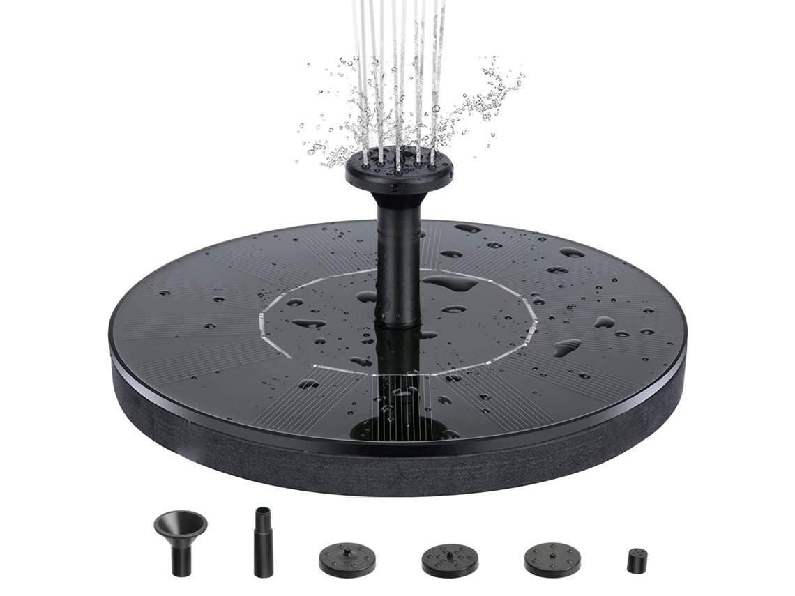 Bebedero Solar 13 Cm Negro INF