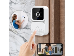 Timbre inalámbrico con cámara, timbre con botón, timbre con video, visión nocturna y wifi