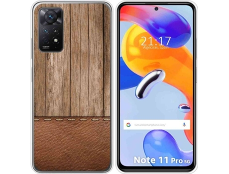 Carcasa Xiaomi Redmi Note 11 Pro TUMUNDOSMARTPHONE Dibujos Madera 09 Multicolor