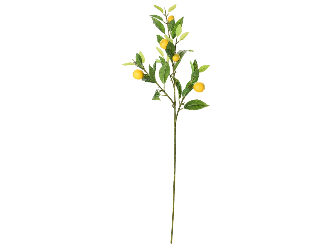 Rama artificial de limón de 89 cm con 6 limoneros
