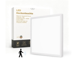 Plafón Led Nettlife Diseño Moderno 18w Blanco