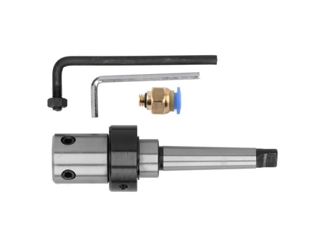 HURRISE Manguito de taladro cónico Eje cónico Morse Adaptador de manguito de taladro de refrigerante interno R8 Herramienta industrial