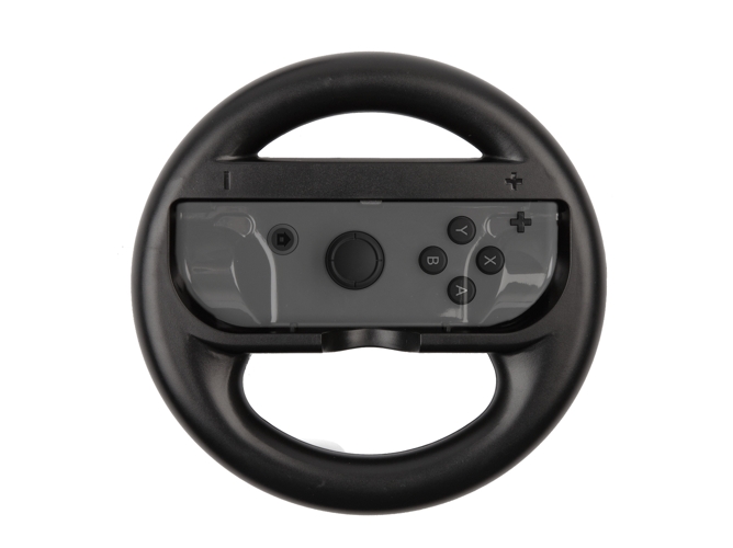 Volante Nintendo Switch REYTID Joy-Con Steering Wheel Controller Driving Racing Game - 2 Pack Negro