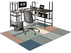 Alfombrilla Protectora Suelo Gaming, Moqueta Madera, Oficina, Duros Xunzheng Sillas Sobre Suelos, 90 X 120 Cm