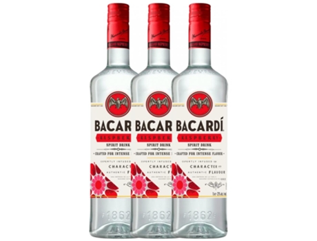 Rum BACARDÍ Bacardí Razz Blanco (1 L - 3 unidades)