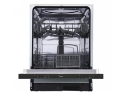 Lavavajillas Integrable MIDEA MID60S110ES (12 Cubiertos - 59.8 cm - Panel Negro)