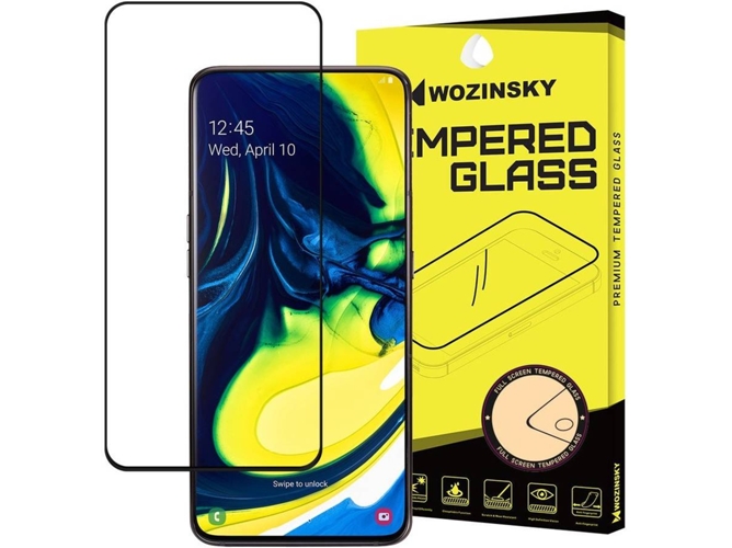 Protector de Pantalla Samsung Galaxy A80 LMOBILE Full Cover