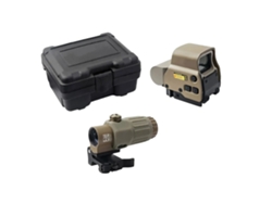 Mira holográfica, aumento, palanca de desconexión rápida, compatible con rieles de 20 mm, G33 Tan Set OEM