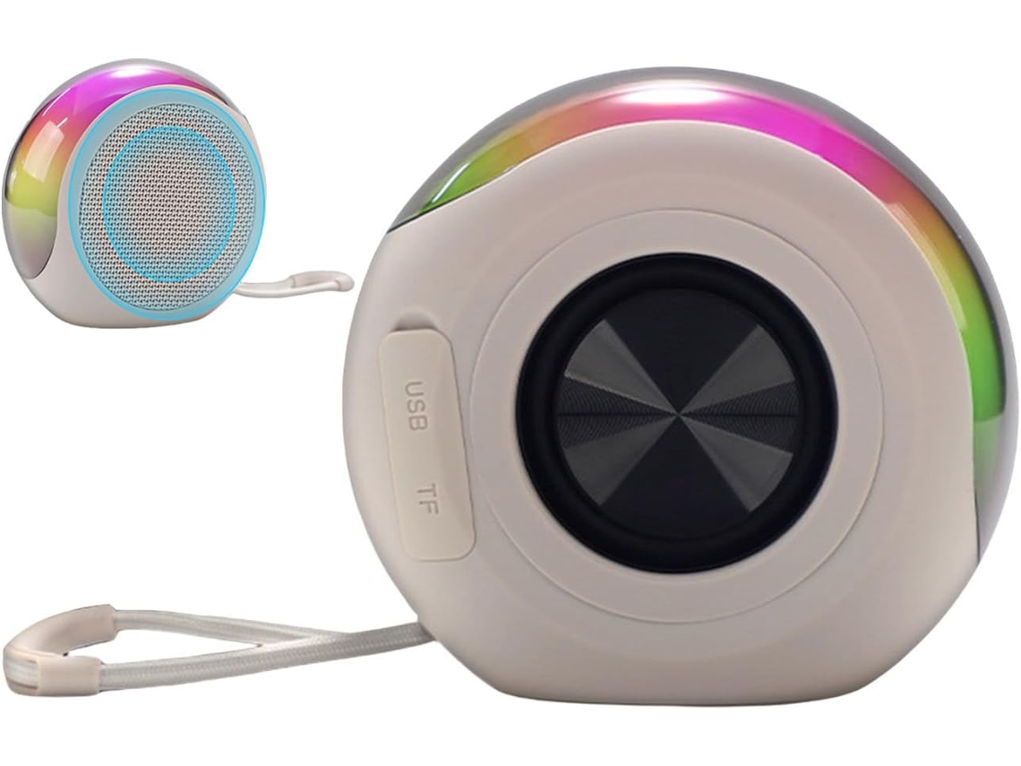 Altavoz Con Cable – Mini 12 X 5,5 X 11,5 Cm, Material Abs, Diseño Y