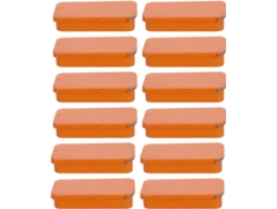 Boîte En Fer, Blanc Orange 60x34x11 Mm À Cuellovercle Cuellolissant