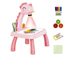 Proyector De Dibujo De Mesa Para Niños Con Tablero De Proyección Y Herramientas De Pintura.