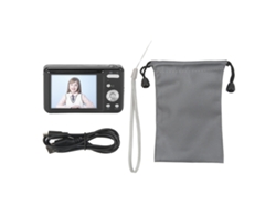 Cámara digital de 48 MP y 2,7 pulgadas, cámara HD portátil para principiantes y niños, ABS