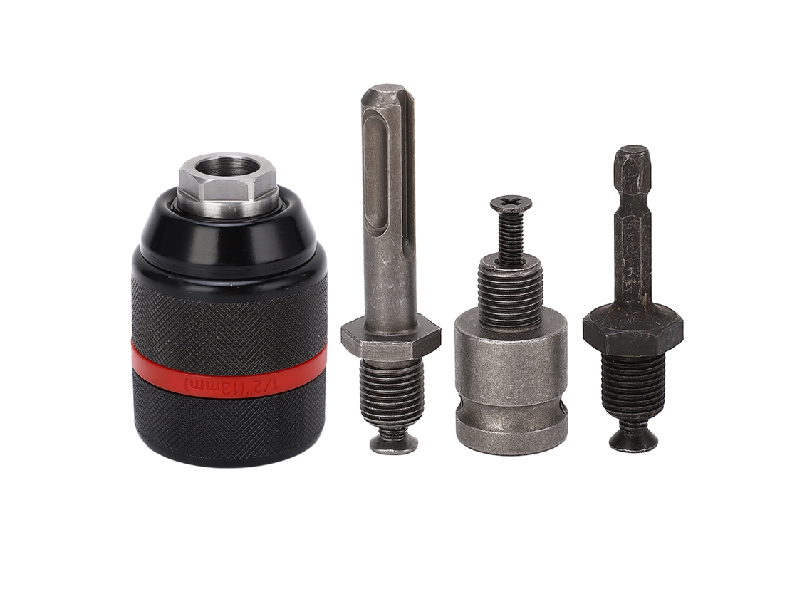 Portabrocas Sin Llave, Autoajustable, 1/2 Pulg. (2-13 Mm), De Acceso Rápido, 63 Mm, Hexagonal.