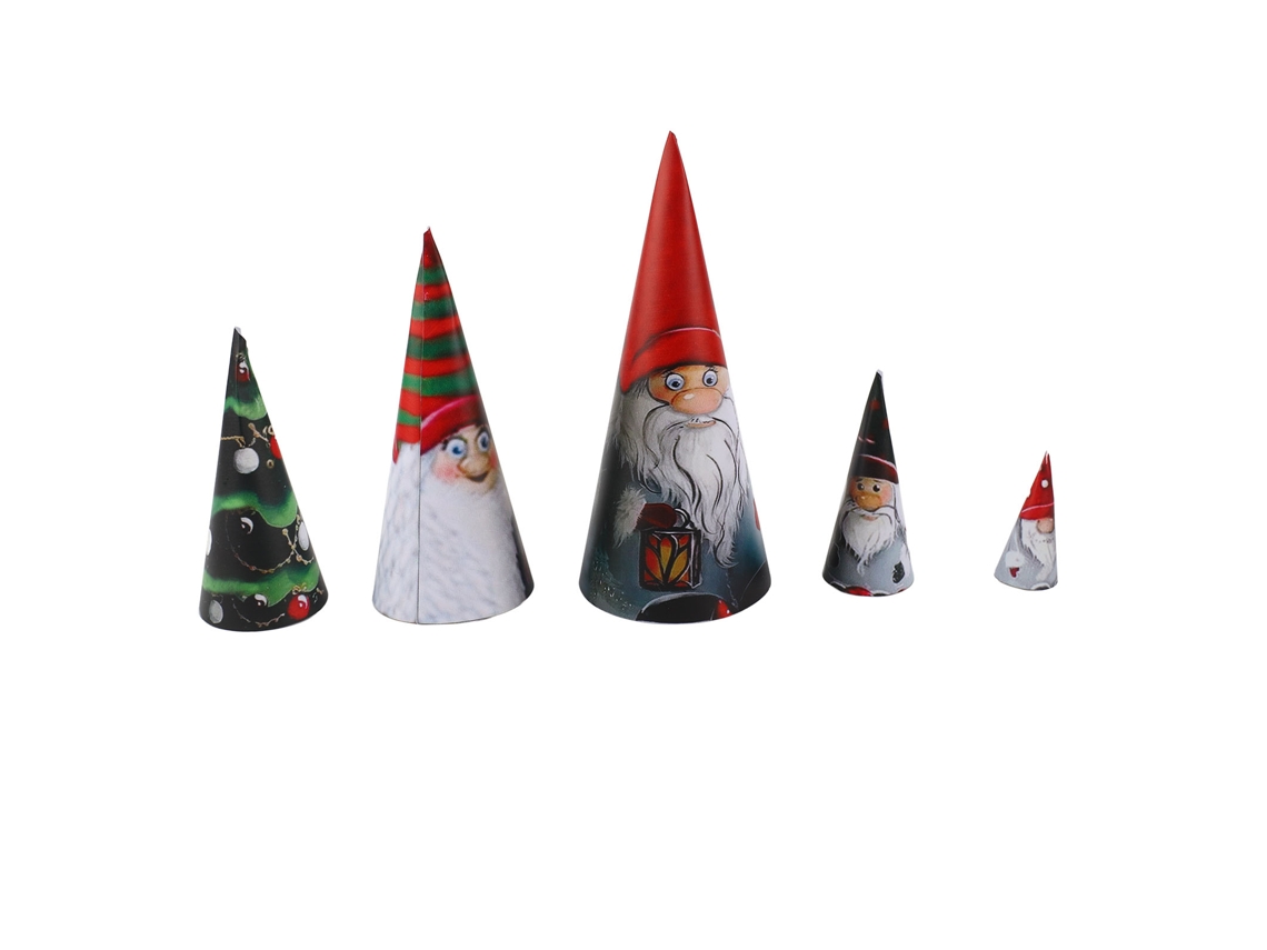 Muñecas Matryoshka enanas decorativas para Navidad