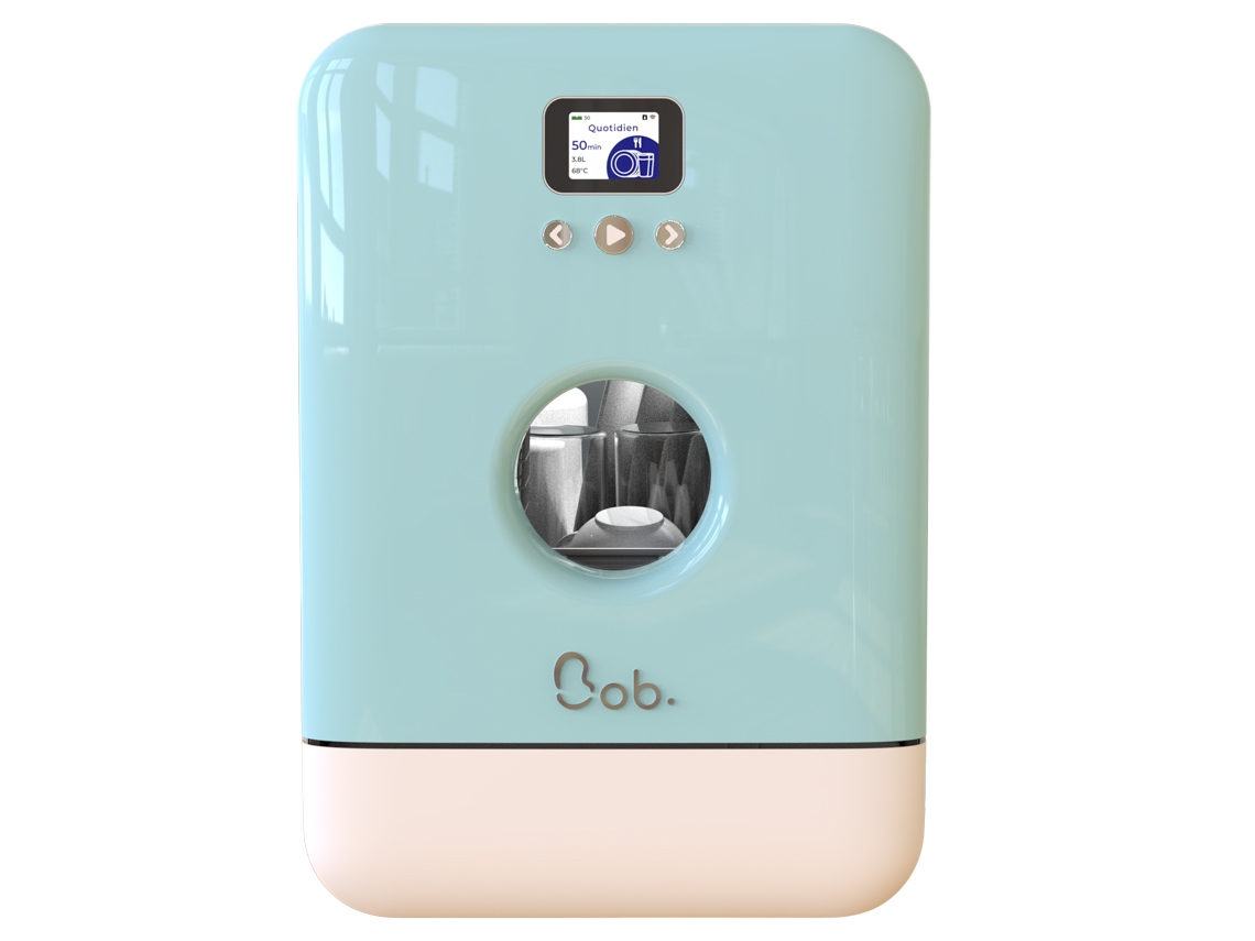 Lavavajillas compacto BOB de Daan Tech Blanco Azul Hielo