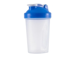 Batidora de proteínas pequeña, perfecta para batidos y bebidas pre-entrenamiento, licuadora con batidor, tapa de rosca, Chaberlu