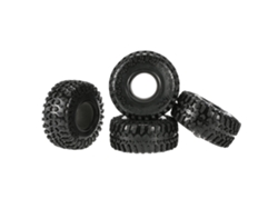 Neumáticos Austar De 2,2" (125 Mm) A Escala 1/10 Para Rc4wd D90 Axial Scx10 Rock Crawler De Goma.