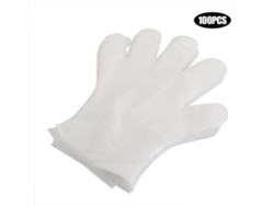 100 Guantes Desechables De Cpe De Grado Alimenticio Para Limpieza De Cocina, Hogar, Hotel Y Restaurante.
