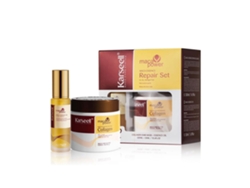 Pack Máscara Capilar y Aceite de Argán KARSEELL Reparación Profunda y Nutrición Maca Care System Cabello Seco y Dañado (500 + 50 ml)