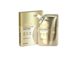 Mascarilla dorada con retinol y péptidos