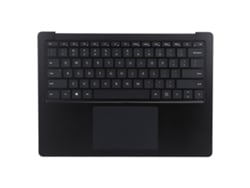 Palm Rest Keyboard (com Touchpad, Tamanho Completo) Compatível Com Microsoft Surface Laptop 3/4/5 De 13,5 Polegadas