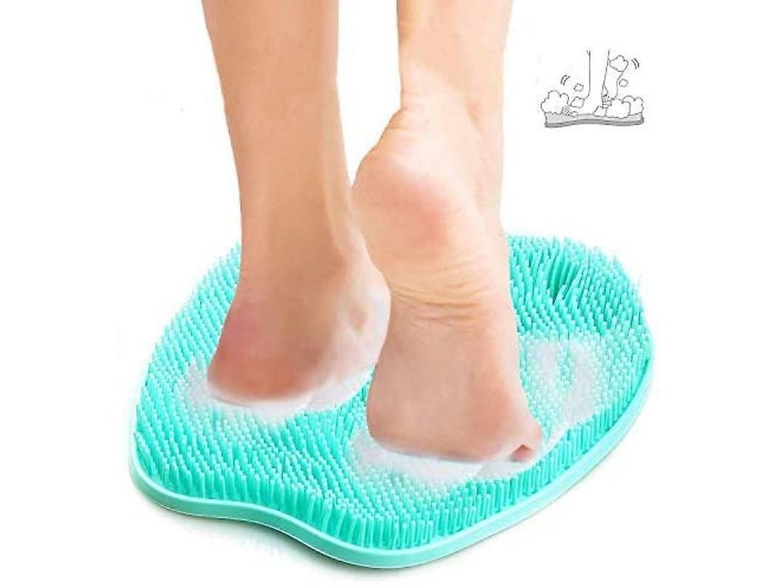 Cepillo De Silicona Para Pies Para Masajear Y Exfoliar En La Ducha - Limpieza Profunda - Aumenta La Circulación Sanguínea