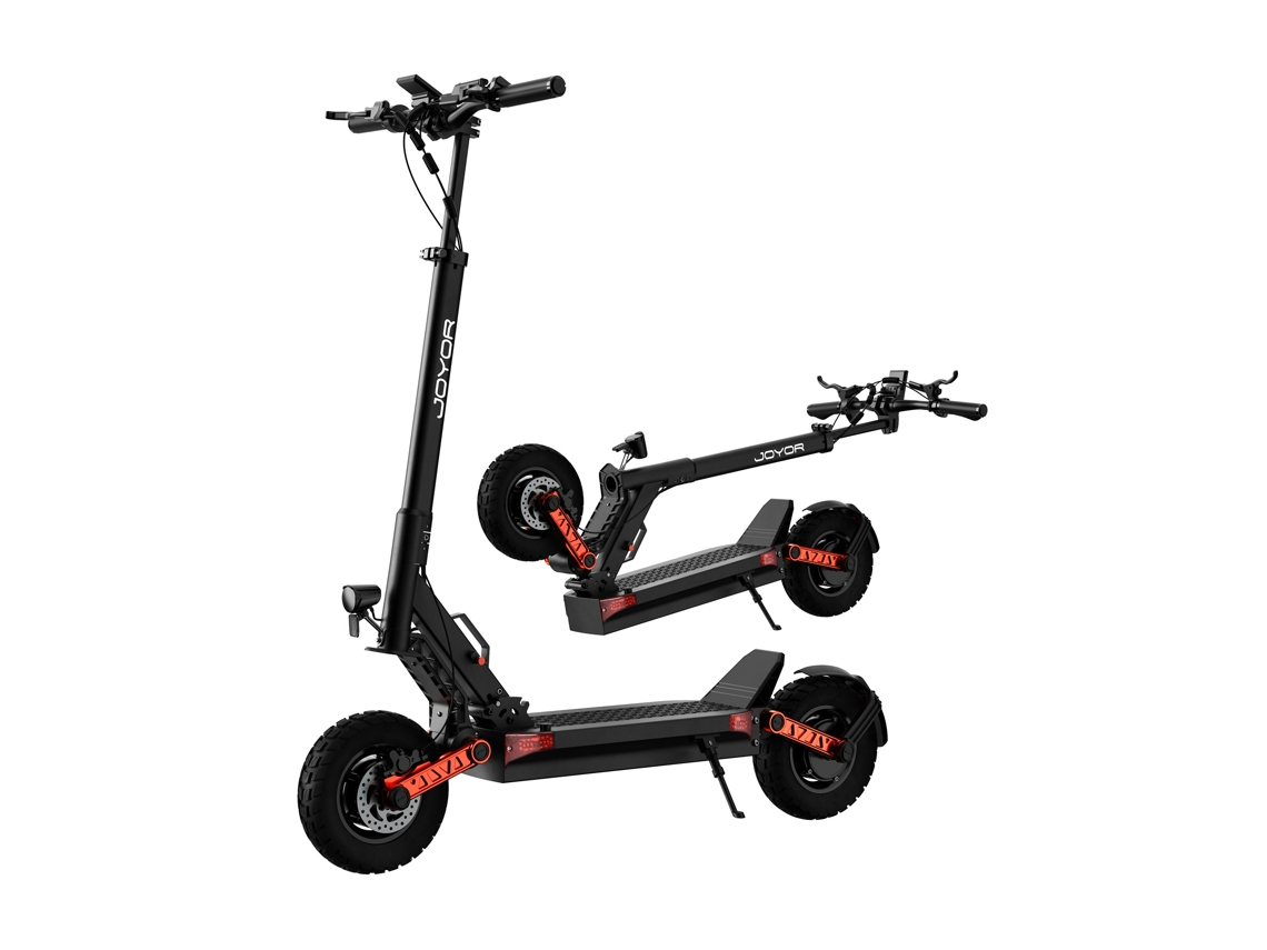 Joyor S10-s-z Patinete Eléctrico, Doble Motor 2000W 60V 18Ah, 70Km Alcance 10" IP54