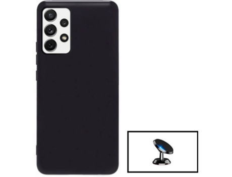 Kit Carcasa + Soporte Magnético Samsung Galaxy A53 5G G4M Negro