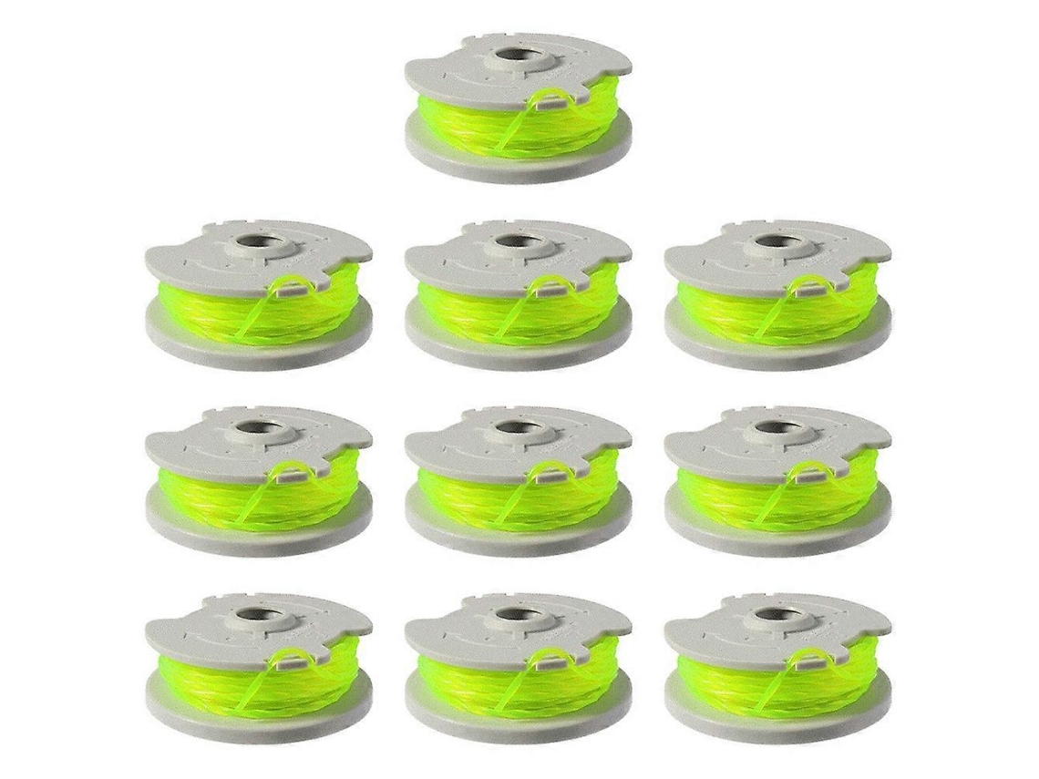 G7z 10 Piezas Wa0014 Hilo De Carrete Para Desbrozadora Worx Wg190 Wg191 Wg168 K4b Wg184 Hilo De Nailon Para Cortacésped