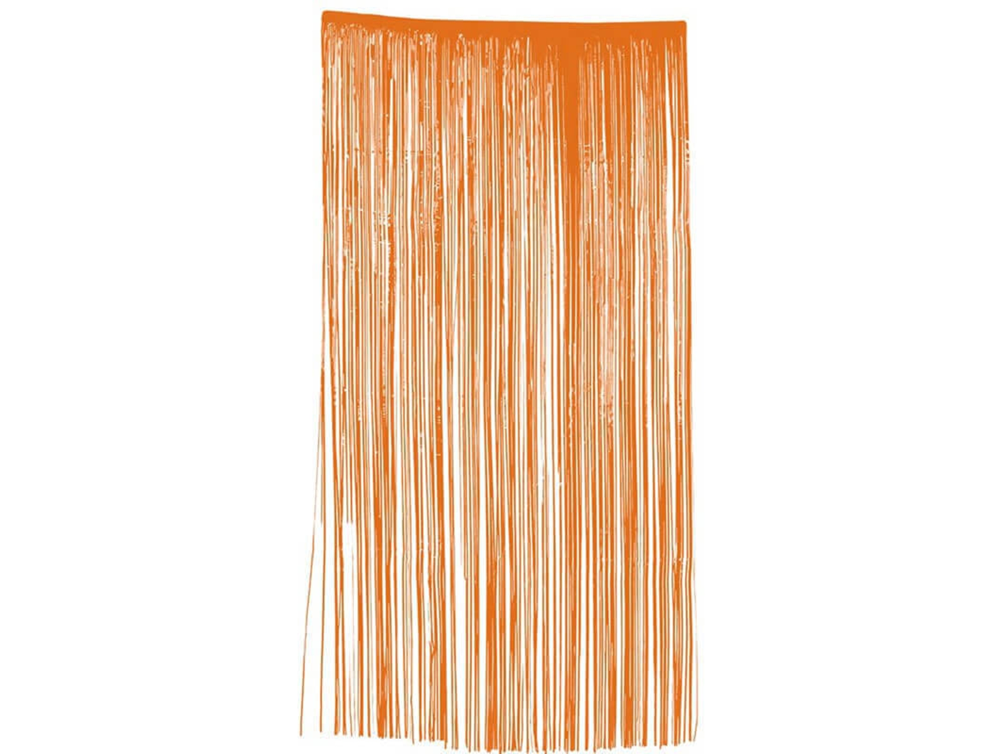 Decoraciones de Halloween DISFRAZZES Cortina Naranja (100x200 cm)