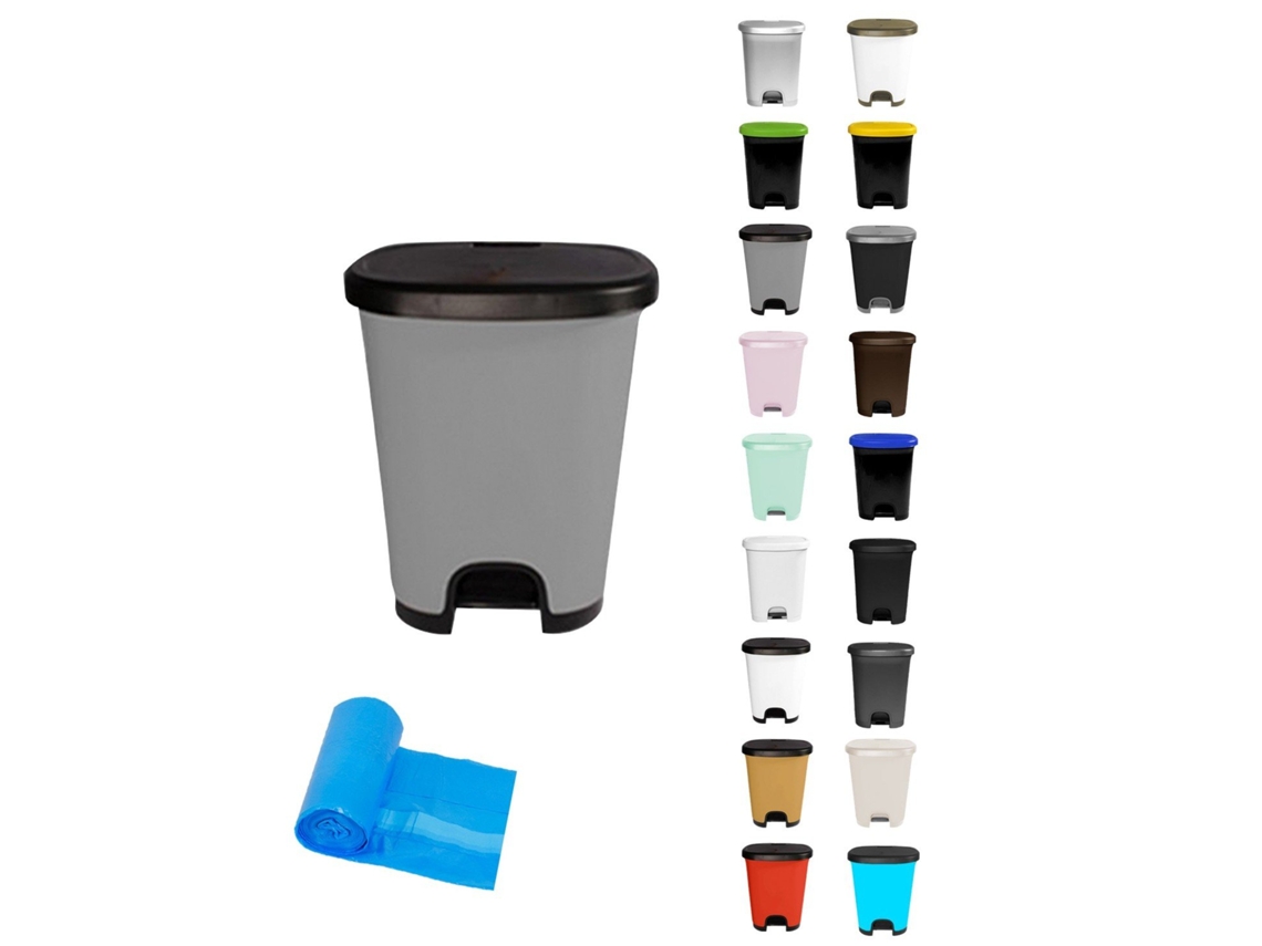 jardin202 cubo basura pedal reciclaje