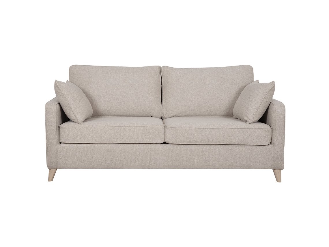 Sofá Convertible Nórdico 3 Plazas Beige Natural Papel MILIBOO