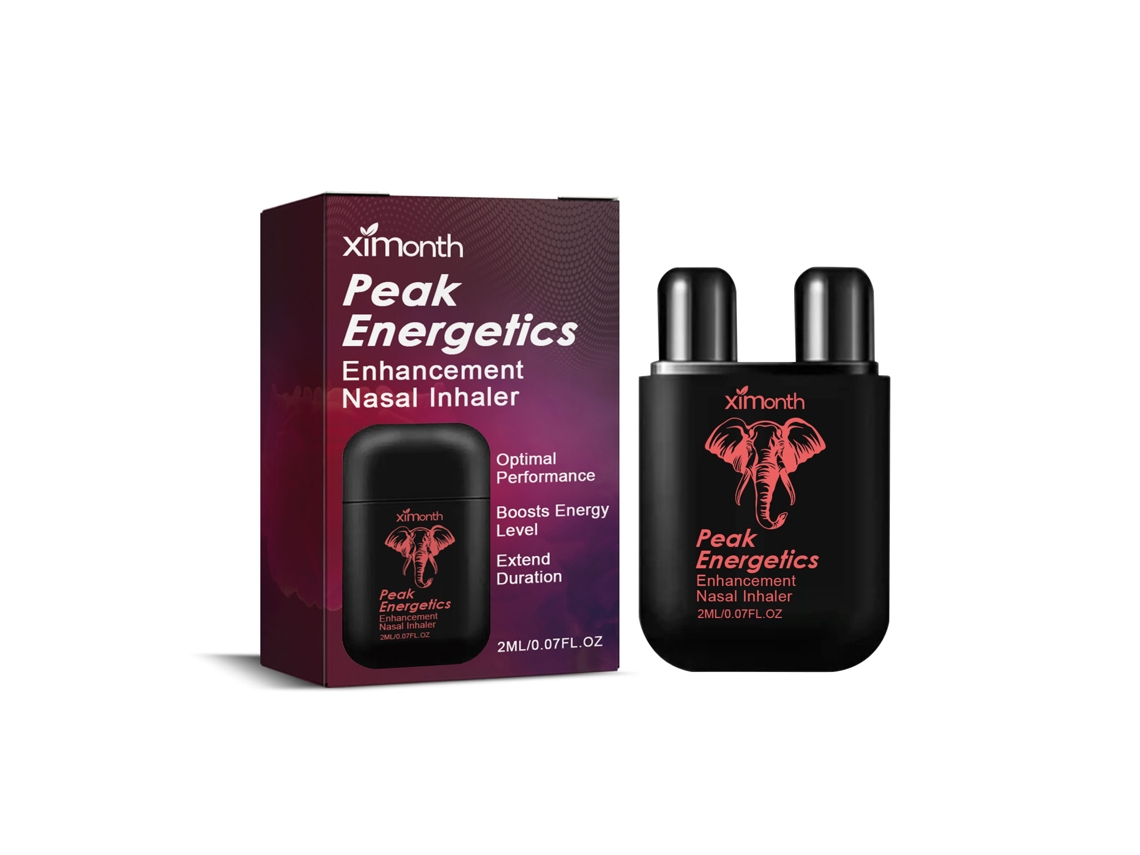 Inhalador nasal con hierbas naturales para un alivio rápido.