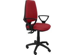 Silla de Escritorio Operativa PYC Elche S Rojo BF (Brazos Fijos - Tejido)
