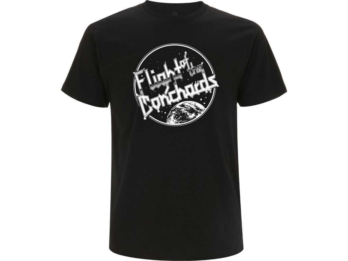 Camiseta Rockinstone Flight Of The Conchords con temática espacial, unisex para adultos, superventas, talla: XL
